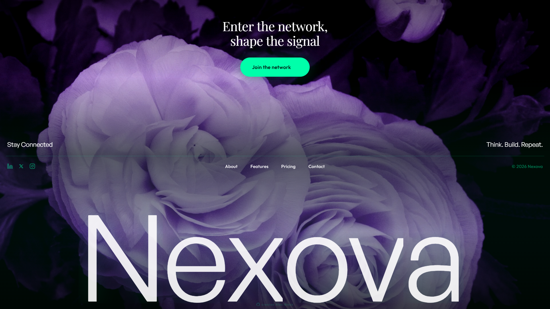 Nexova — Enter the network.